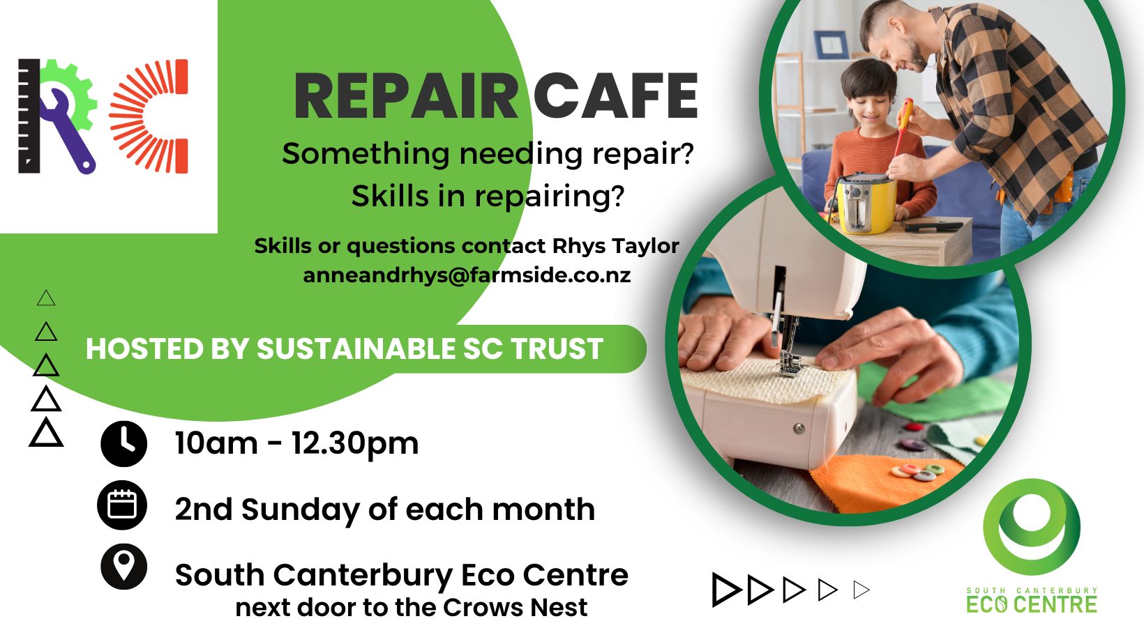 Repair Cafés @ SC Eco Centre