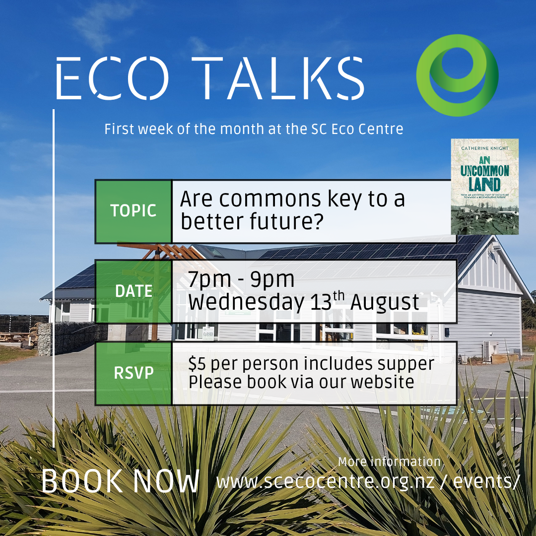 Eco Talk - Are commons key to a better future? with Catherine Knight