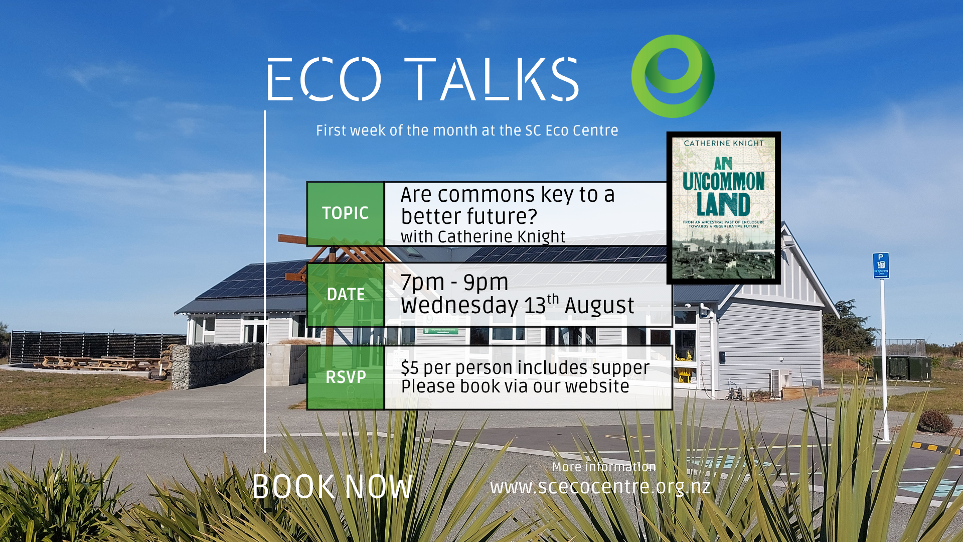 Eco Talk - Are commons key to a better future? with Catherine Knight